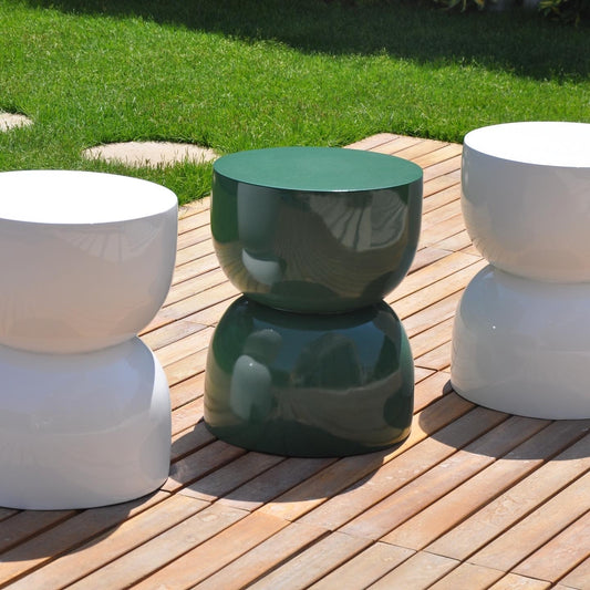 Como Fibre Table Stool - hourglass fibre table stool, Handpick Egypt