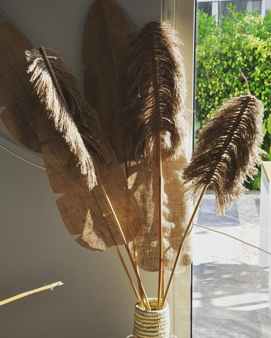 Banana & Fringe Leaves