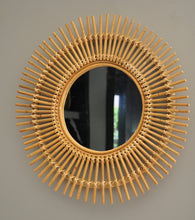Load image into Gallery viewer, Bamboo Sun Mirror
