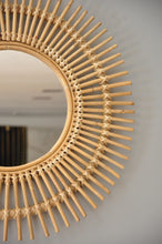 Load image into Gallery viewer, Bamboo Sun Mirror
