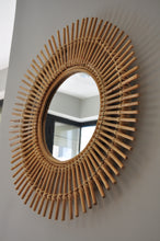 Load image into Gallery viewer, Bamboo Sun Mirror
