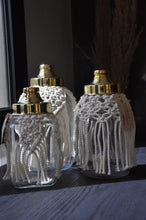Load image into Gallery viewer, Macramé Jars With Covers Set
