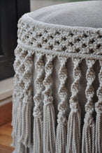 Load image into Gallery viewer, Macrame Pouf
