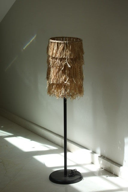 Bali Floor Lamp - palm-leaf shade floor lamp, Handpick Egypt